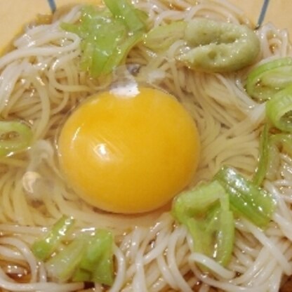 麺と卵が絡んで、美味しくいただきました(^^)ありがとうございます。